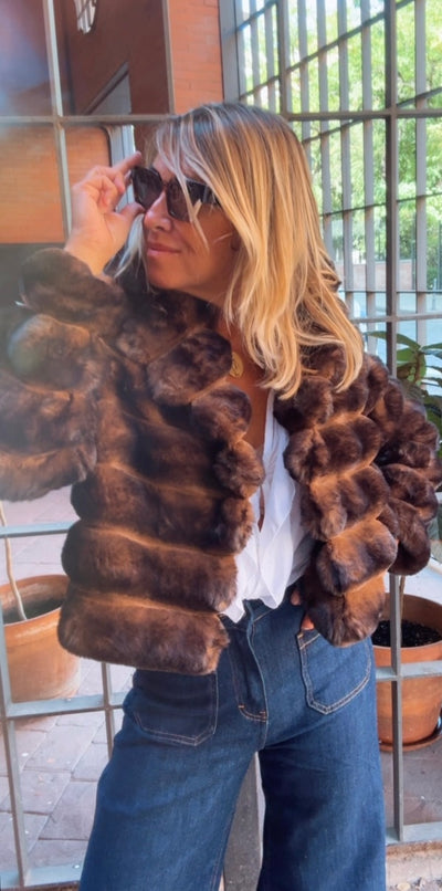 Chaqueta Helsinki chocolate