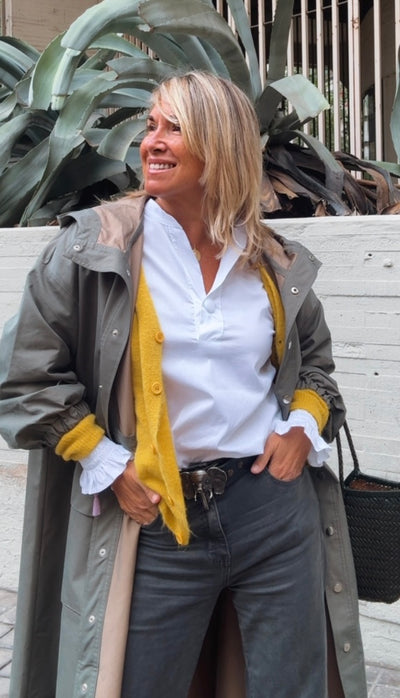 Gabardina Cudillero verde