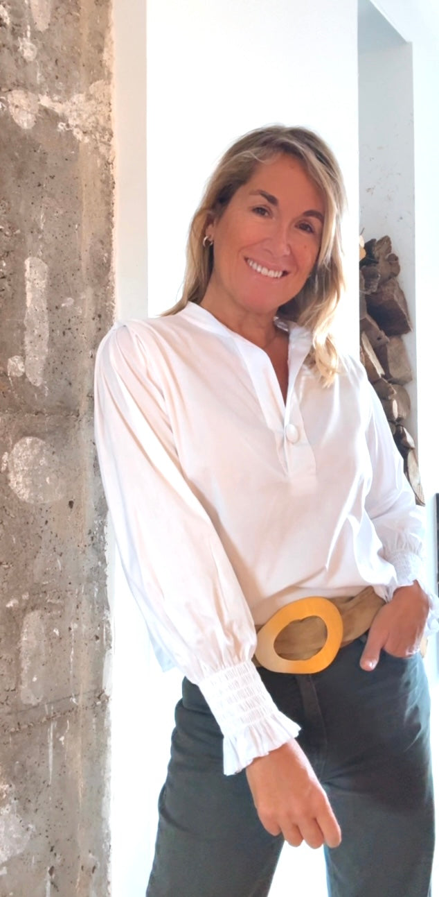 Blusa Lille blanco