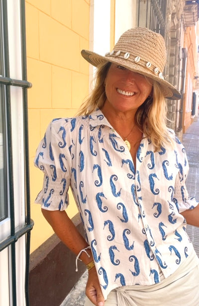 Blusa Benirras Mar