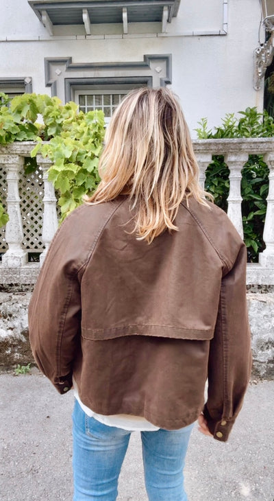 Chaqueta Quirós chocolate