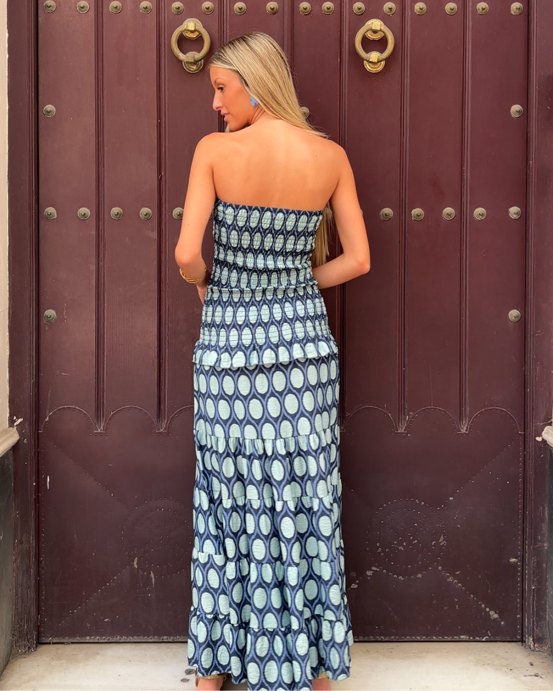 Vestido Cala Macarella azul