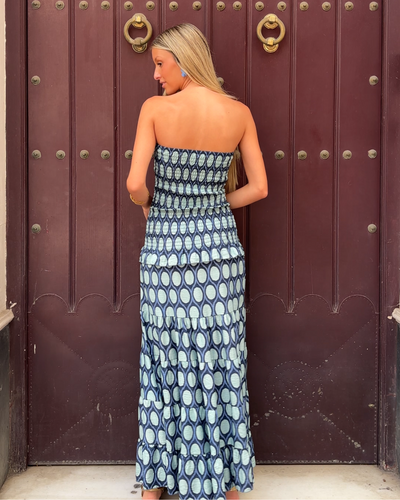 Vestido Cala Macarella azul