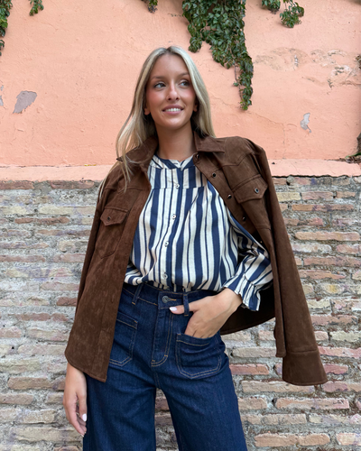 Blusa Aquitania marino
