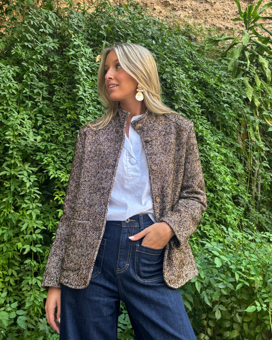 Chaqueta Lituania marrón