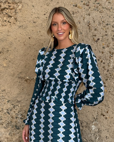 Vestido Covadonga azul