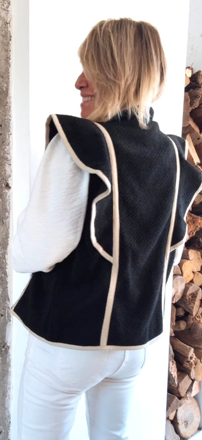 Chaleco Oviedo negro