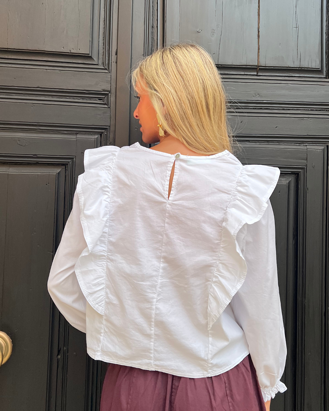 Blusa Torrelavega blanco