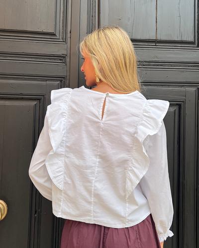Blusa Torrelavega blanco