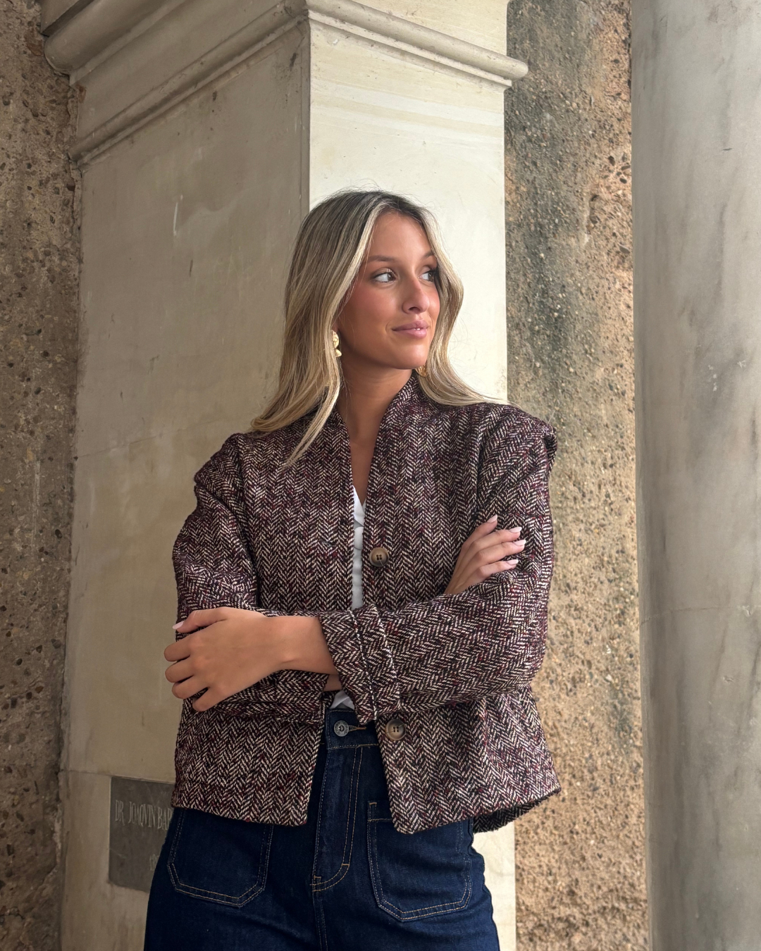 Chaqueta Estonia vino