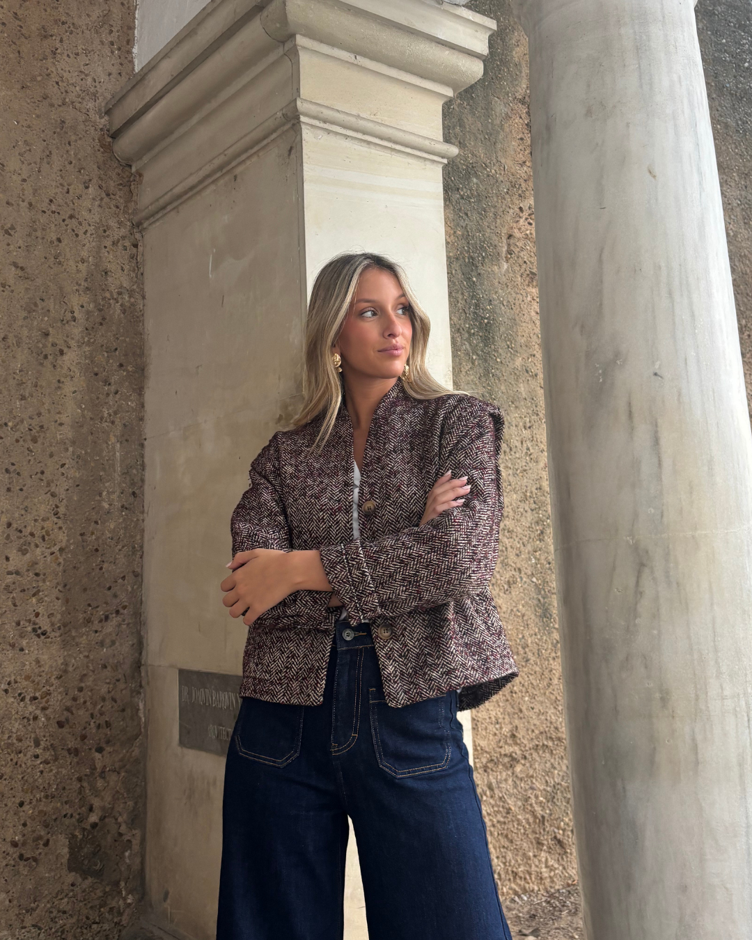 Chaqueta Estonia vino