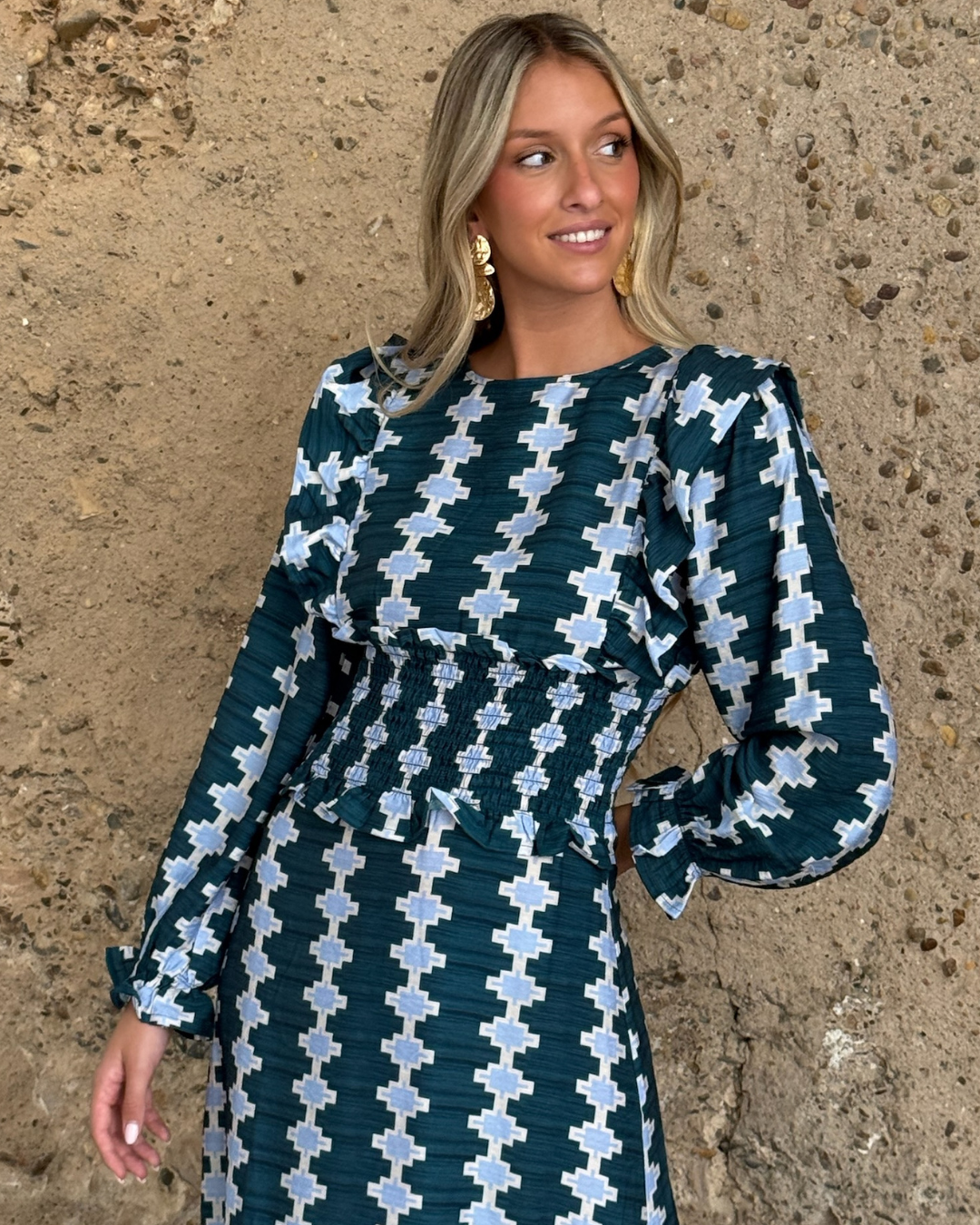 Vestido Covadonga azul