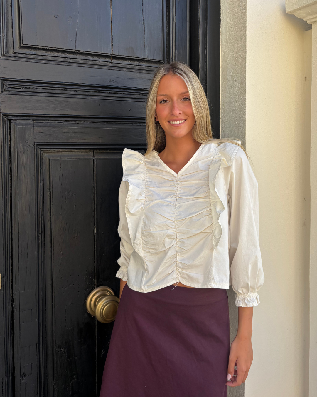 Blusa Torrelavega beige