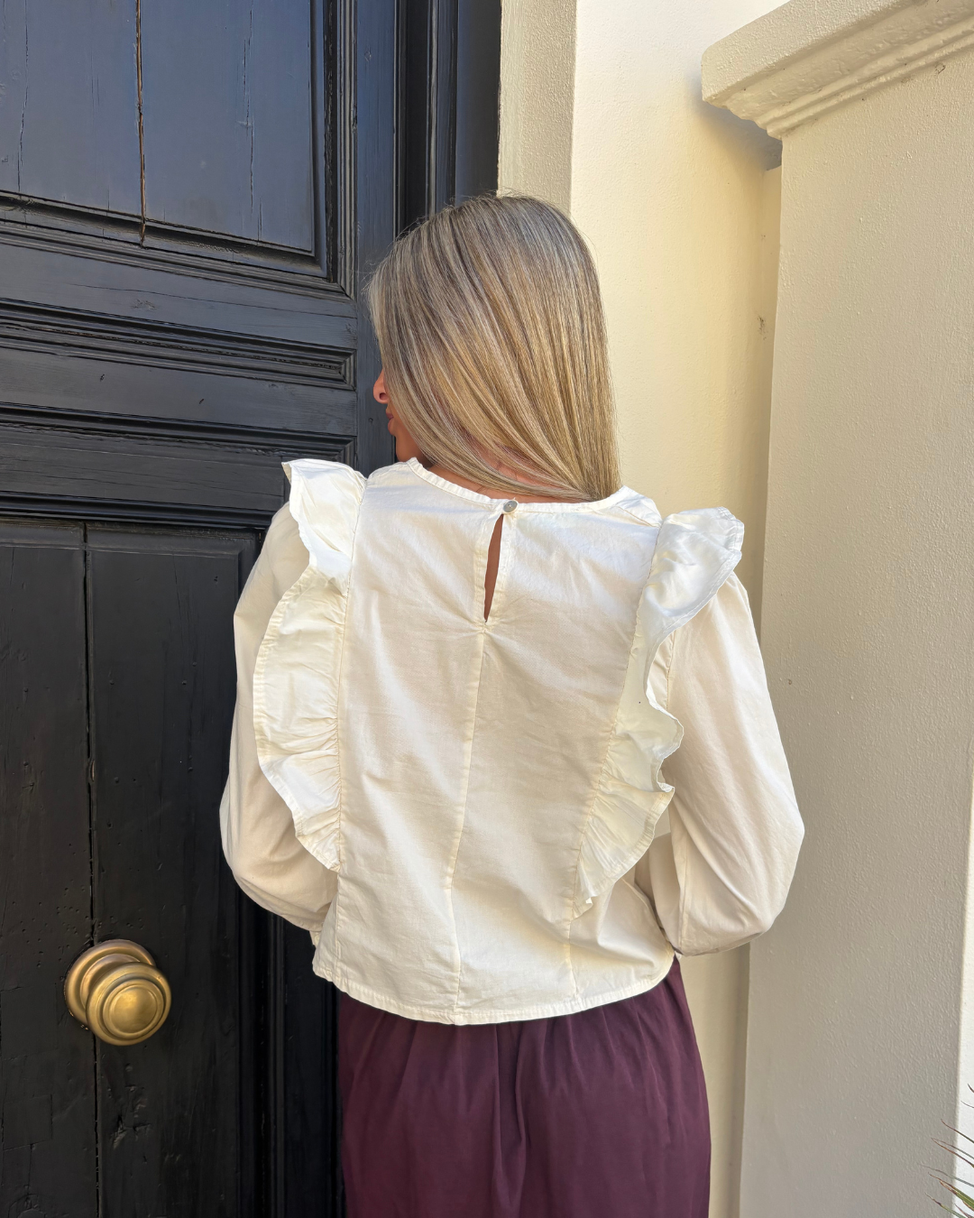 Blusa Torrelavega beige