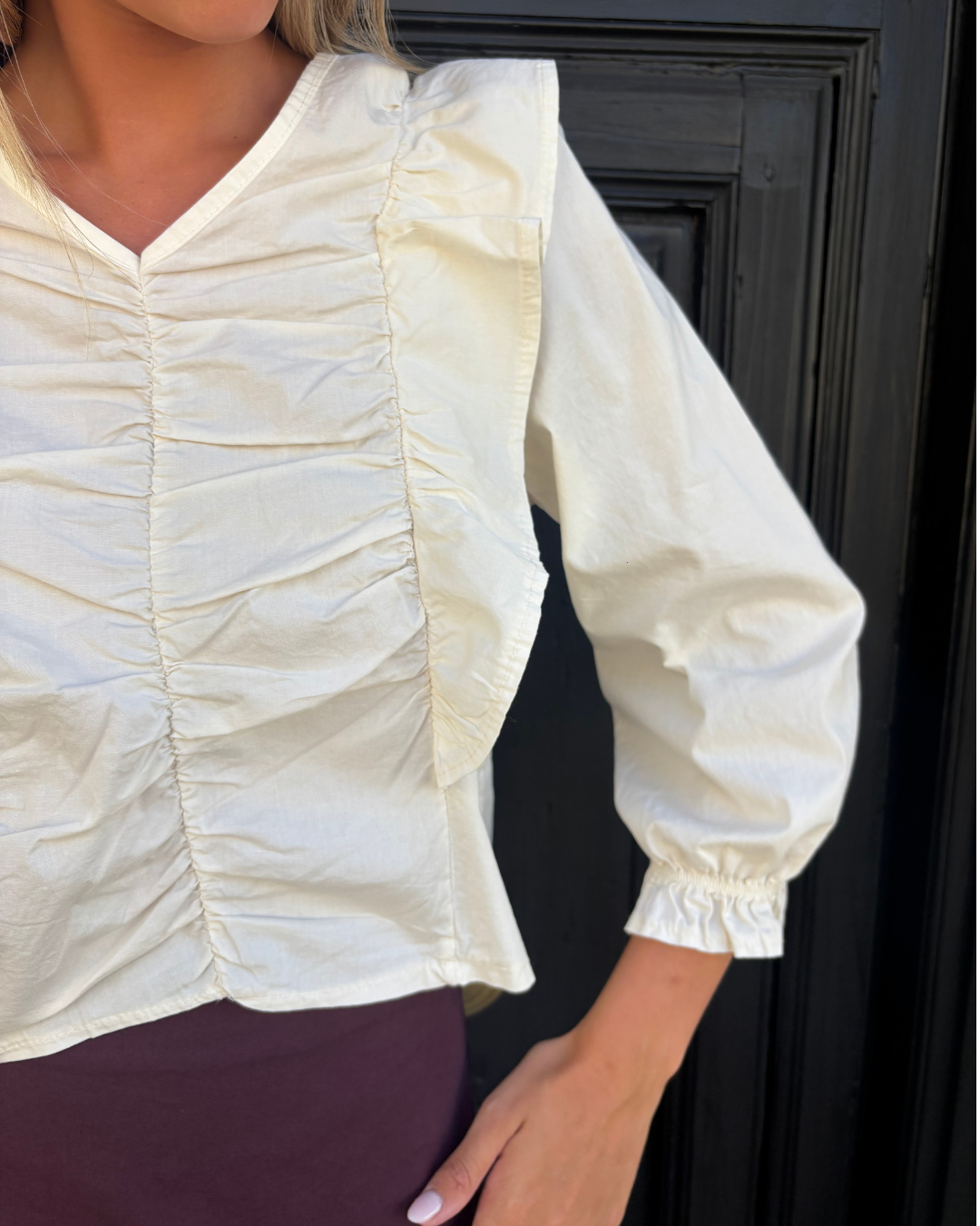 Blusa Torrelavega beige