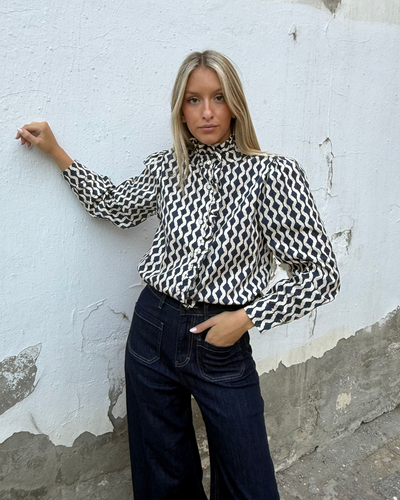 Blusa Montpellier marino