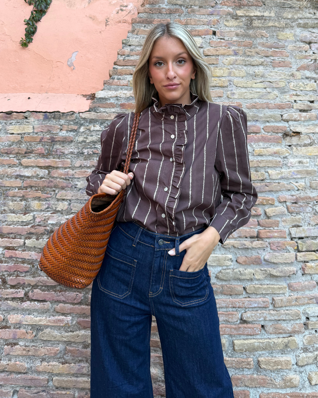 Blusa Montpellier chocolate