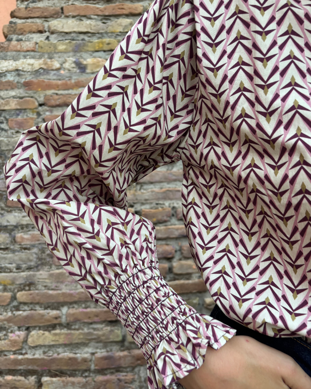 Blusa Lille morado