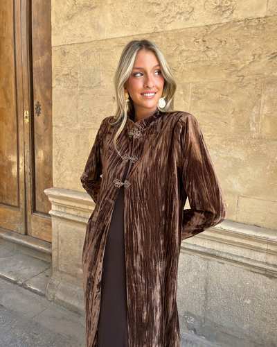 Kimono Granville marron
