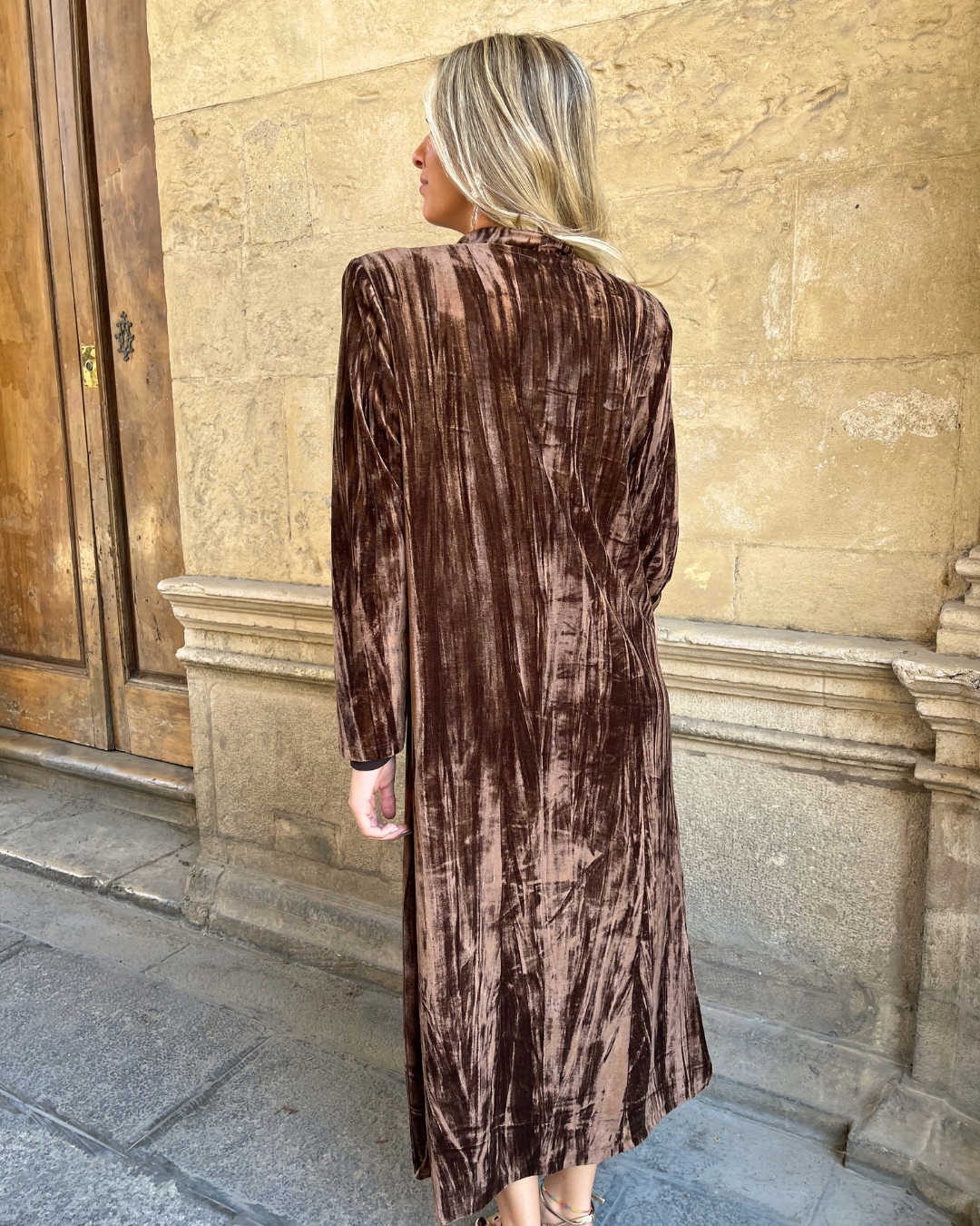 Kimono Granville marron