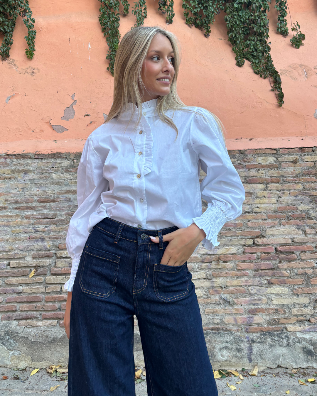 Blusa Garona blanco