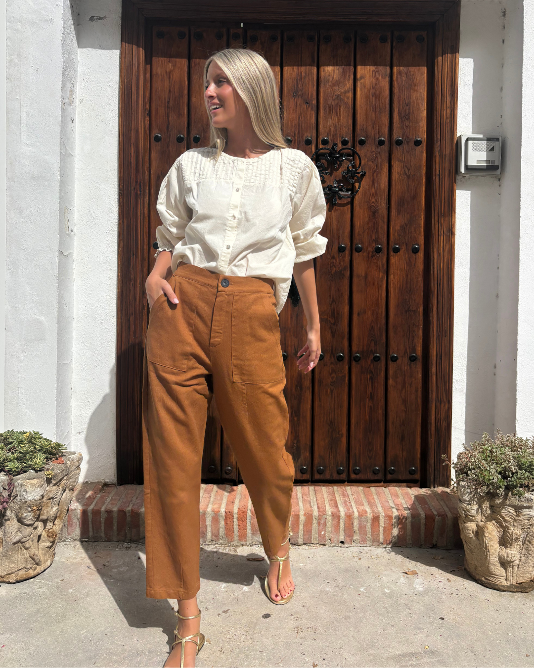 Pantalón Carmona camel