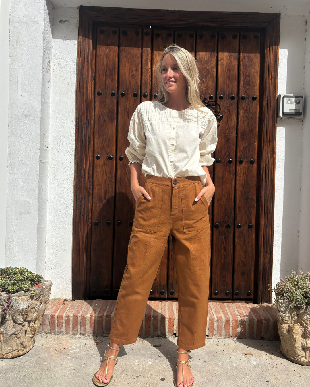 Pantalón Carmona camel