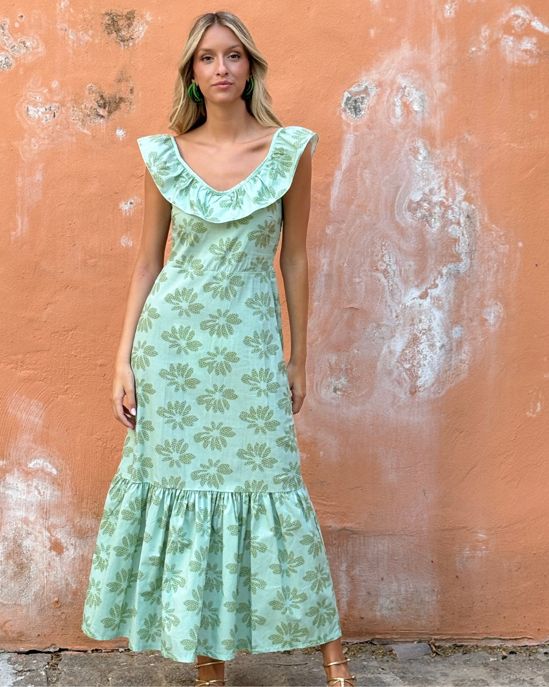 Vestido Javea verde