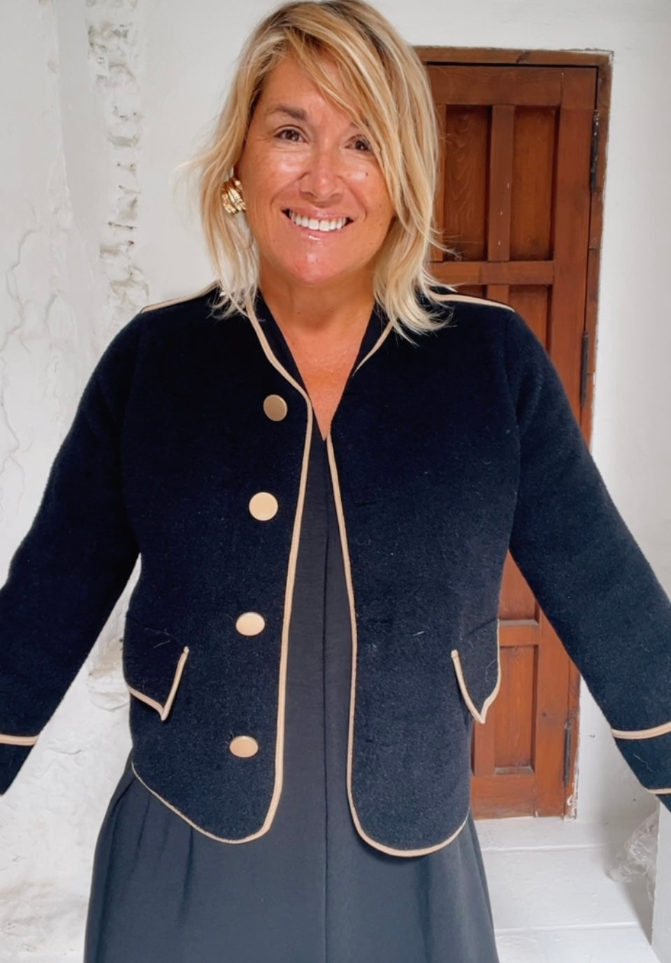 Chaqueta navy