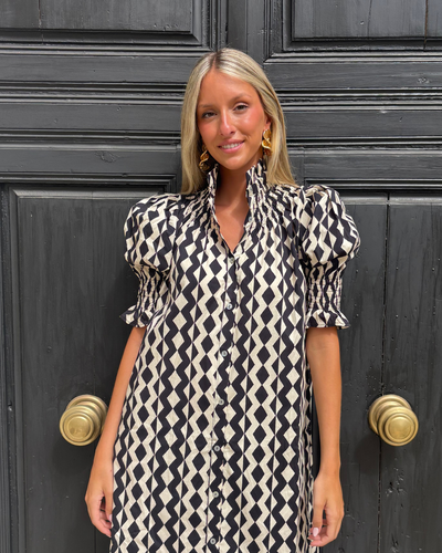 Vestido Comillas negro