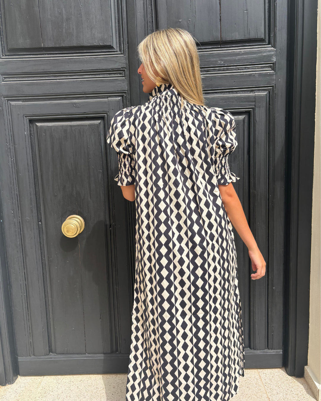Vestido Comillas negro