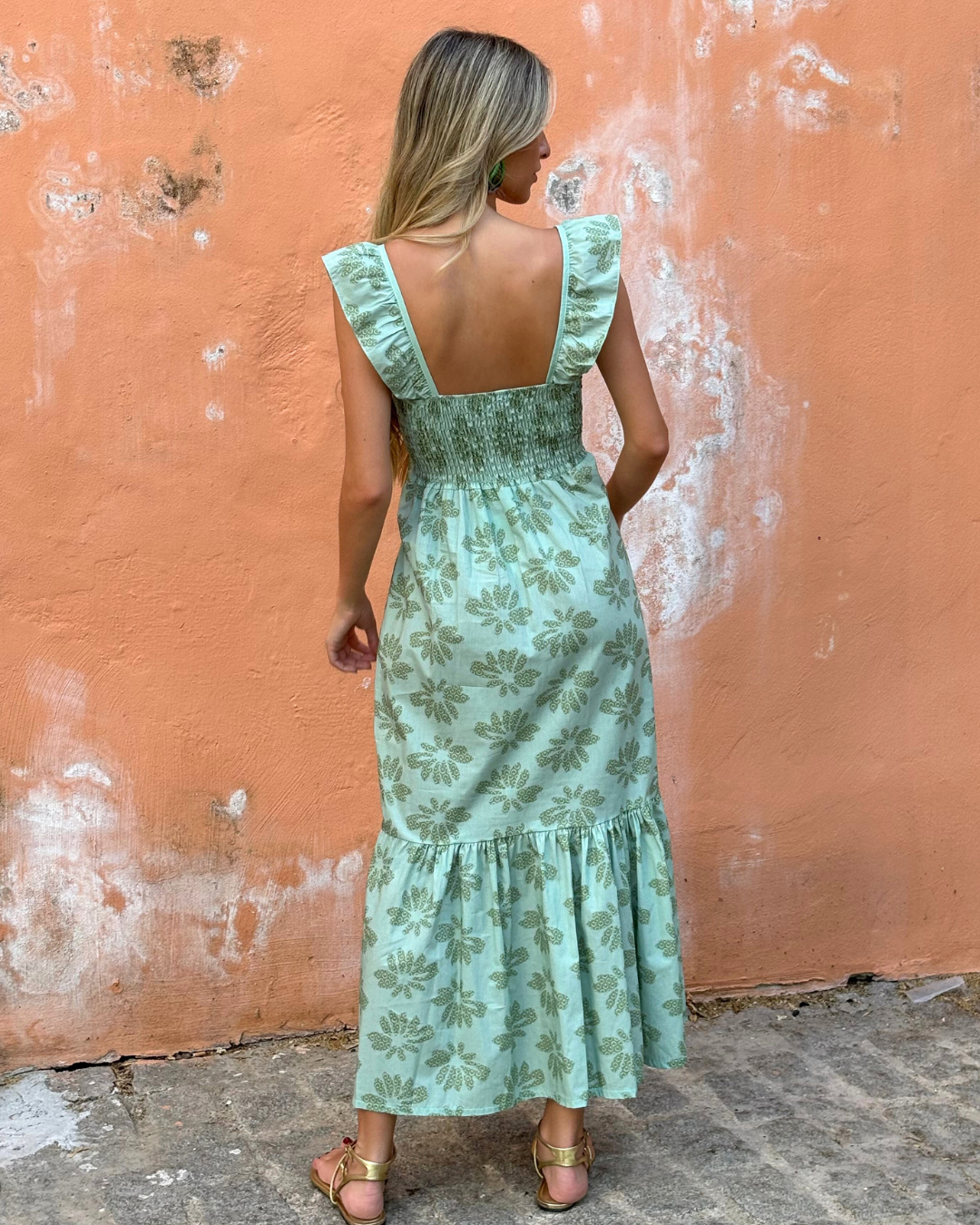 Vestido Javea verde
