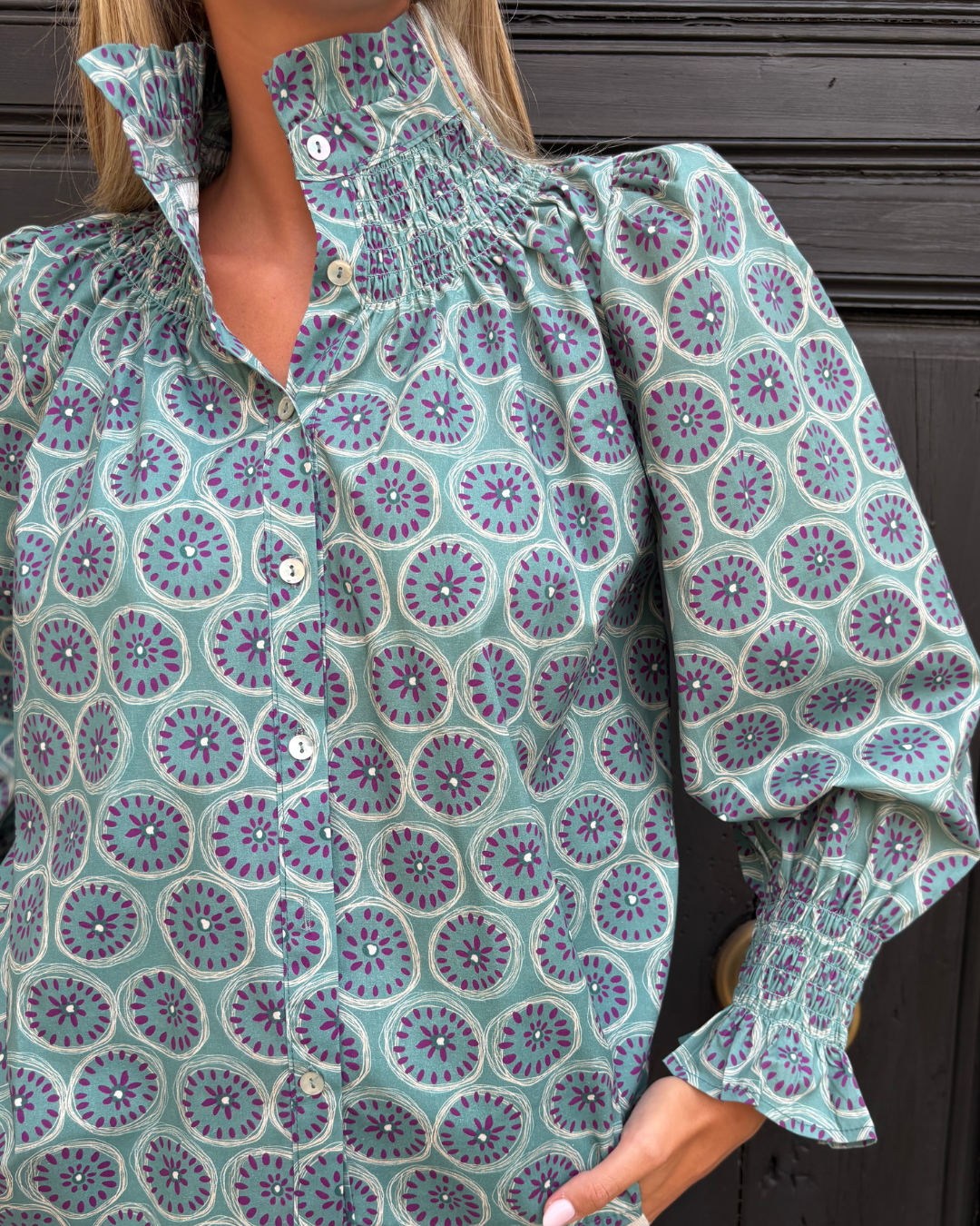 Blusa Novales azul