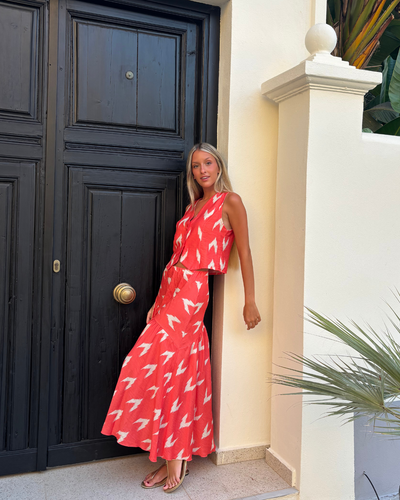 Falda Liérganes coral
