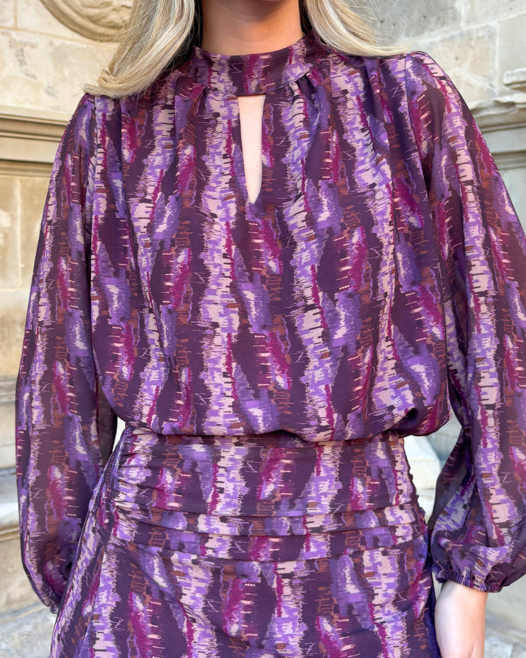 Blusa Leiria morado