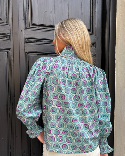 Blusa Novales azul