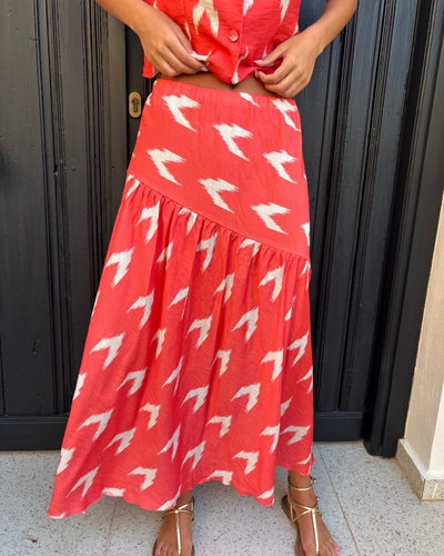 Falda Liérganes coral