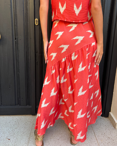 Falda Liérganes coral