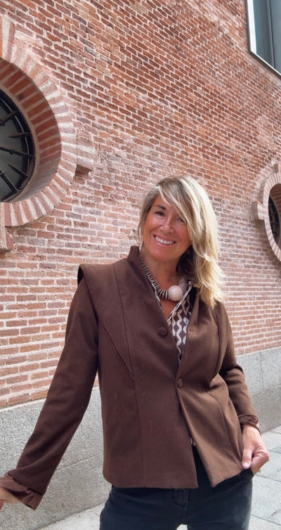 Chaqueta Braganza marron