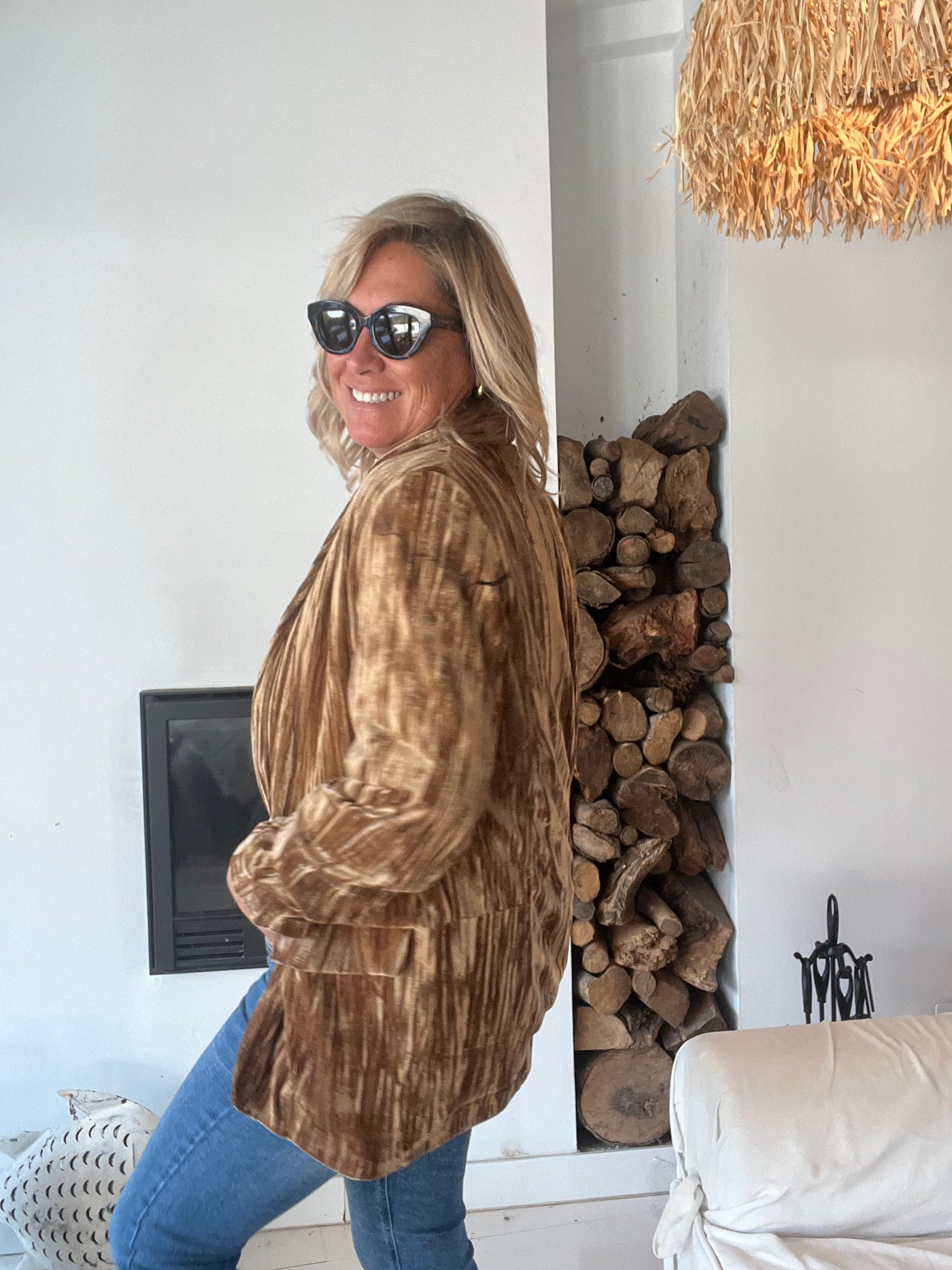 Chaqueta María Beige