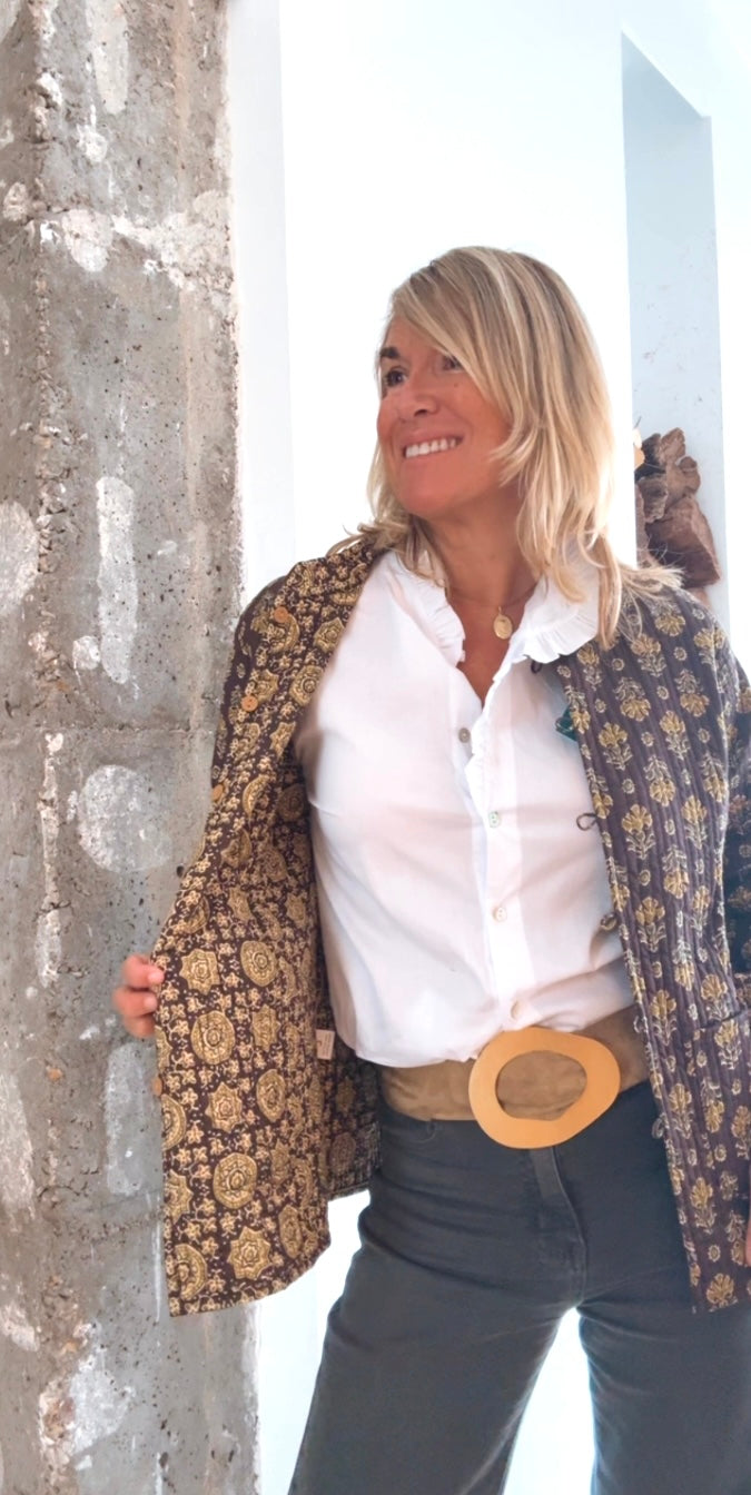 Chaqueta Coimbra choco