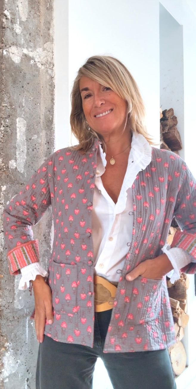 Chaqueta Coimbra gris