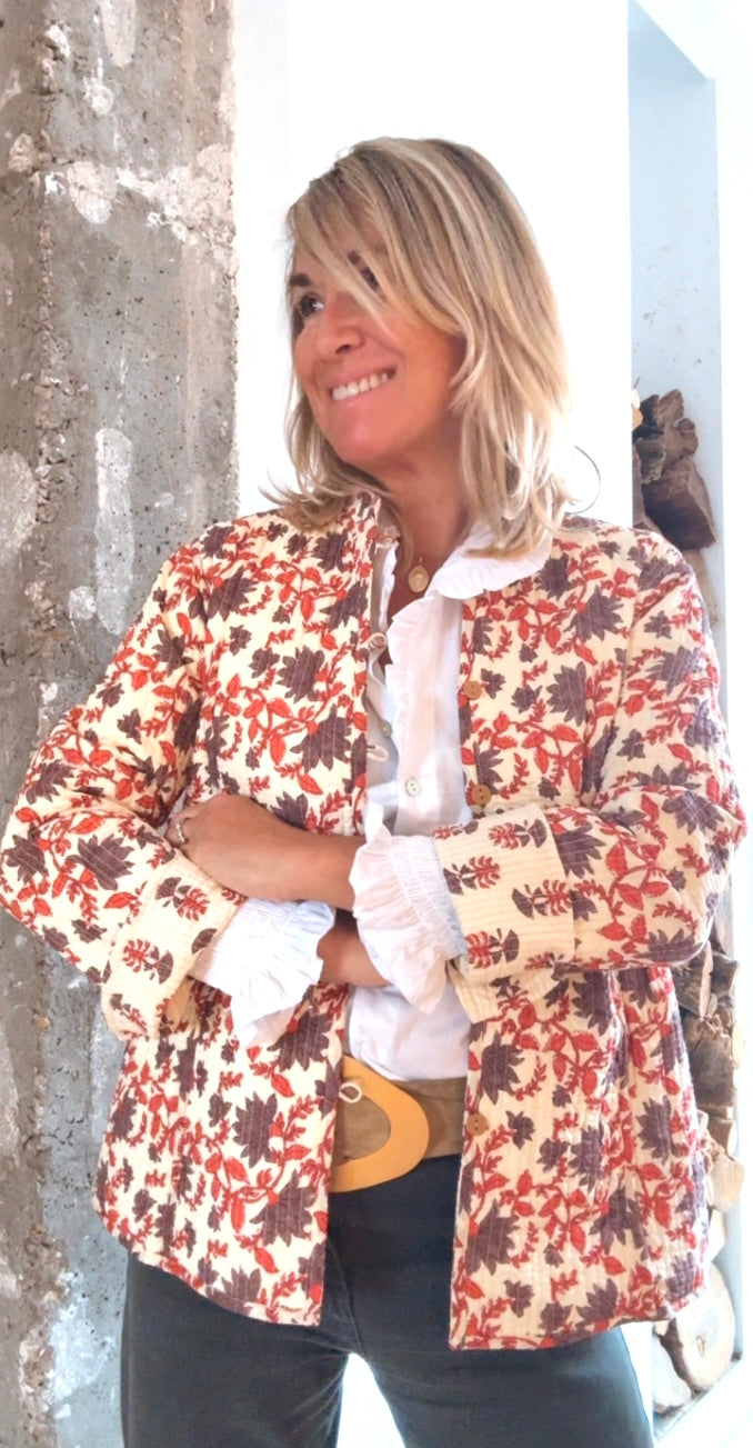 Chaqueta Coimbra beige