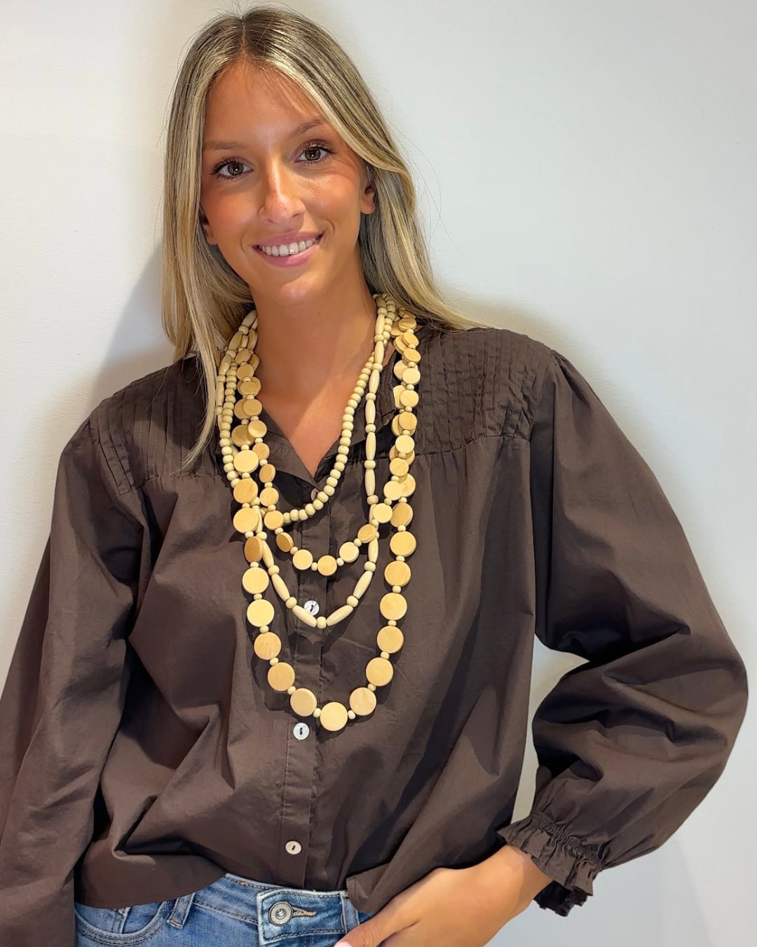Collar Corvera beige