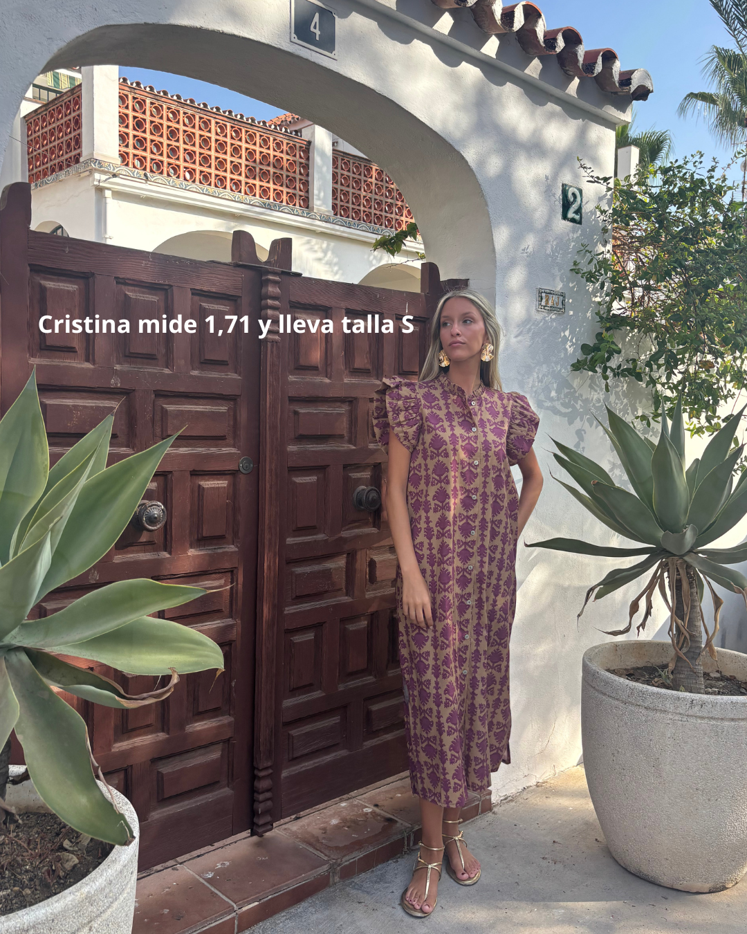 Vestido Liencres camel