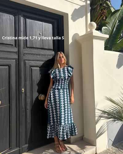 Vestido Reinosa azul