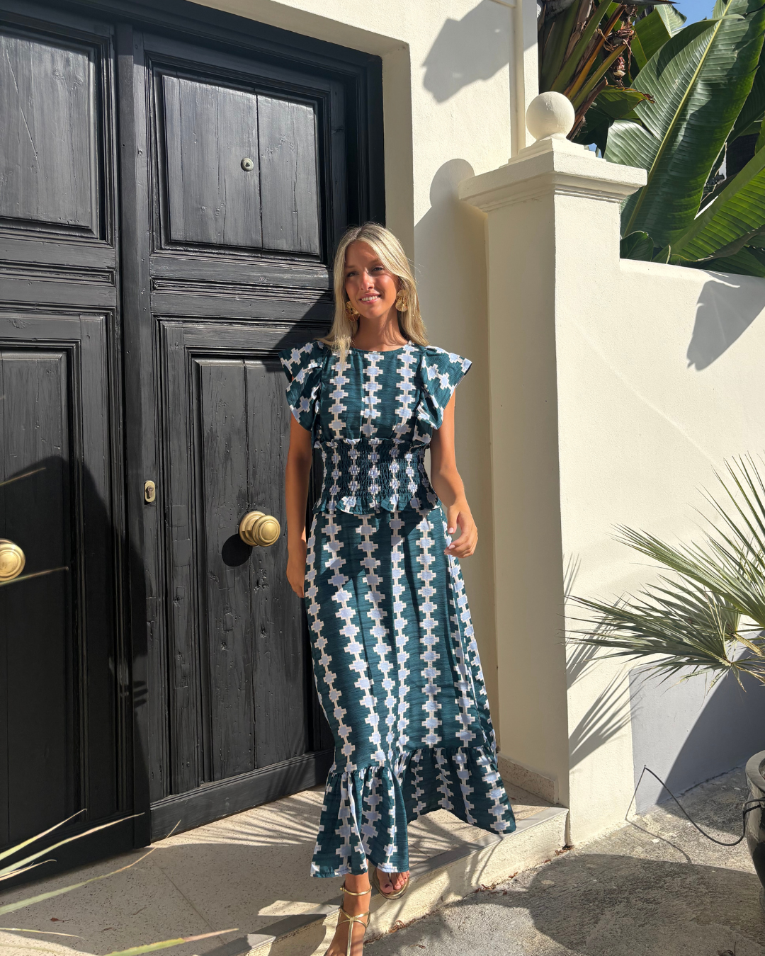 Vestido Reinosa azul
