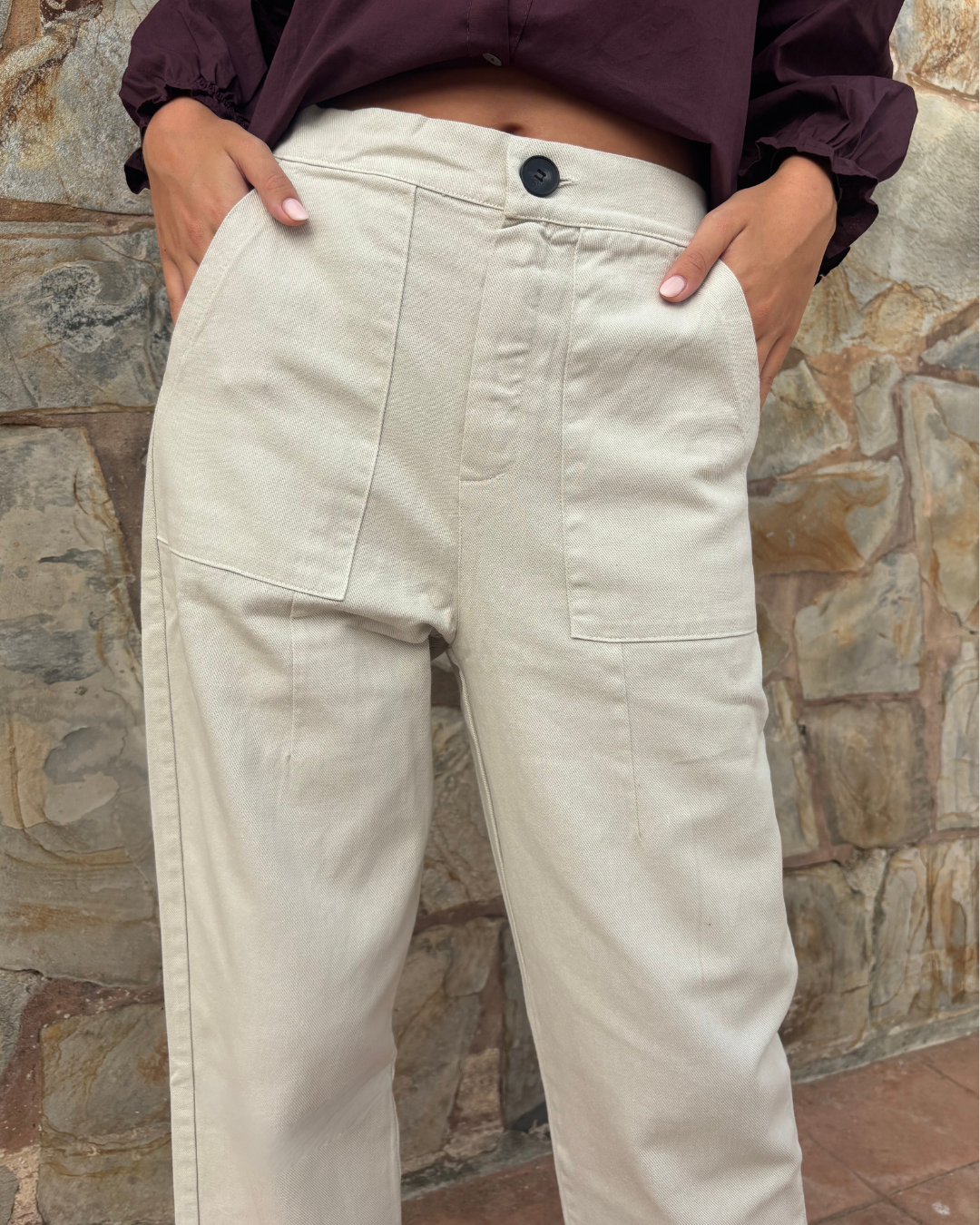 Pantalón Carmona beige