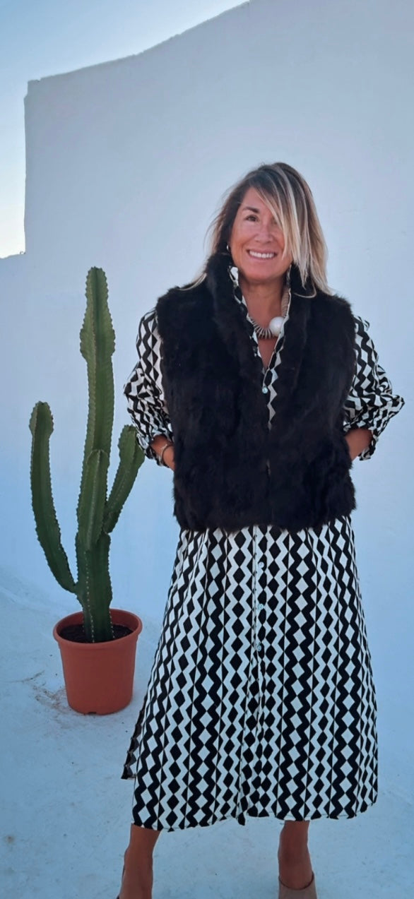Vestido Sardinero negro