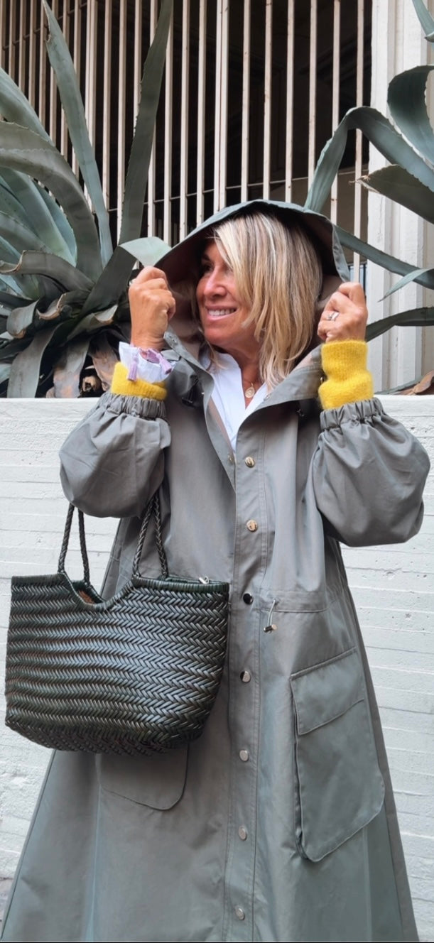 Bolso Capricho kaki  PEQUEÑO